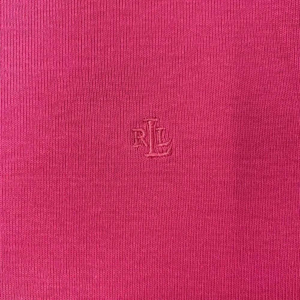 Lauren Ralph Lauren Cotton Pink Crewneck Girl's Pullover Sweater Size XL‎